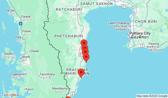 10 ที่พักส่วนตัวติดริมชายหาด