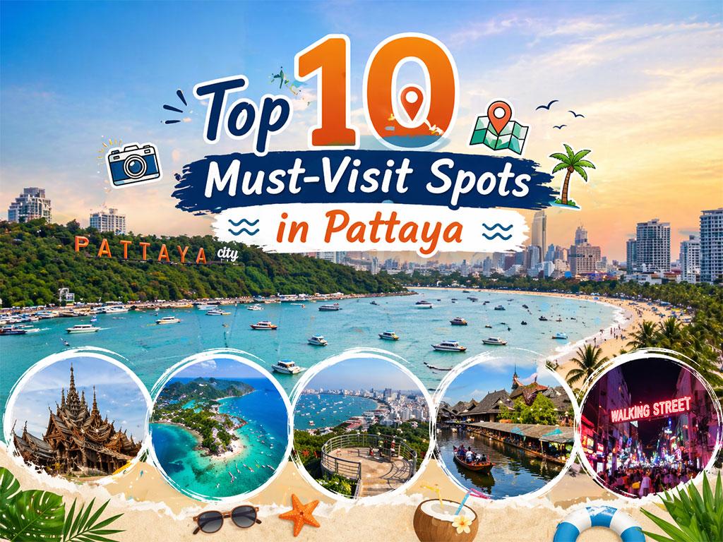 10 points de contrôle à Pattaya