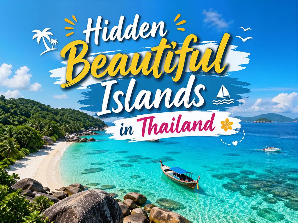 les magnifiques cachées en Thaïlande