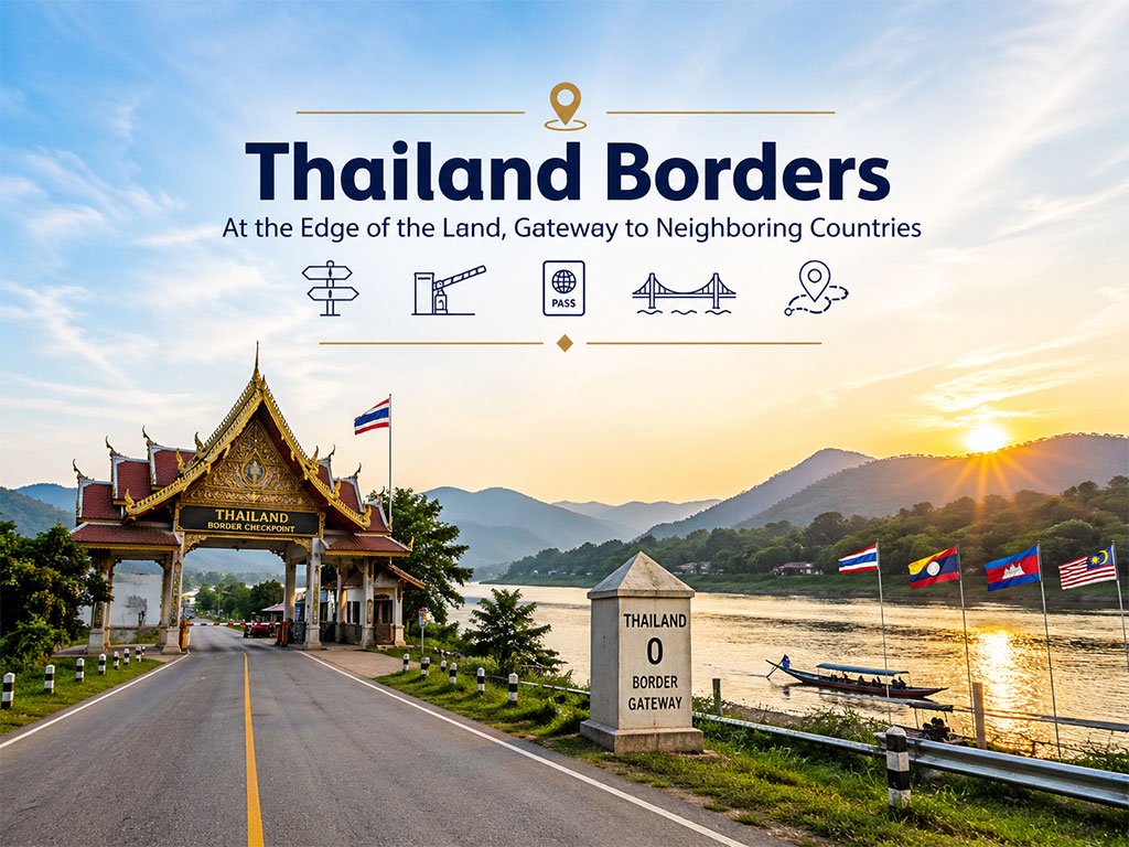 Super génial ! Les frontières thaïlandaises à visi