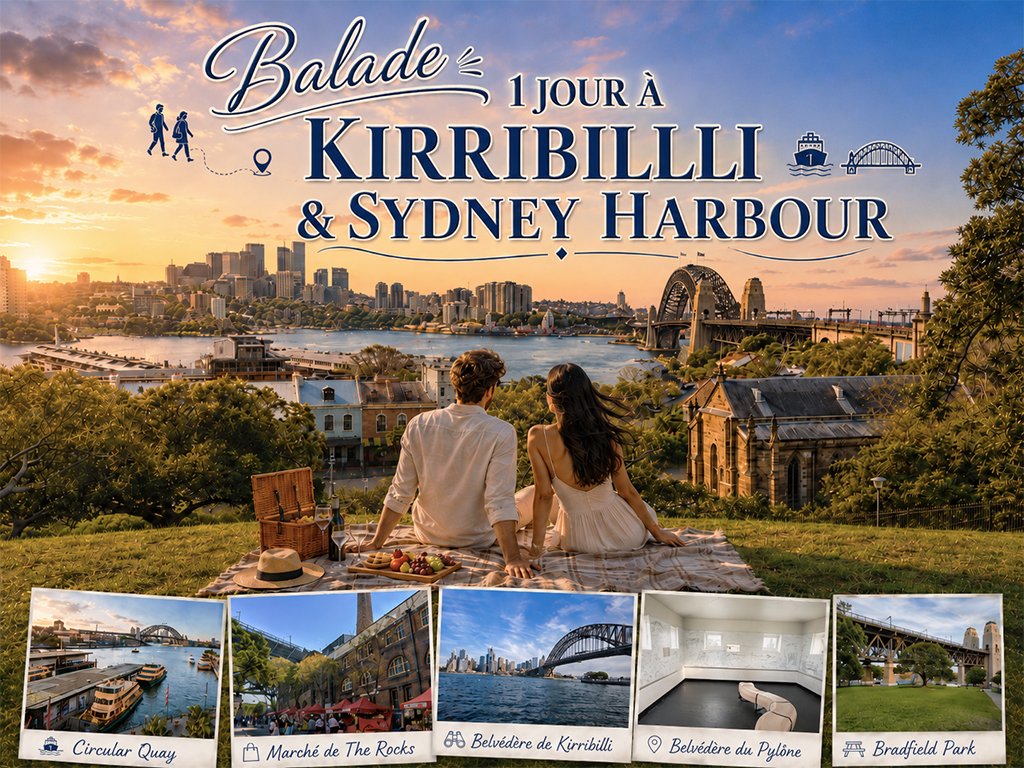 Balade 1 jour à Kirribilli & Sydney Harbour