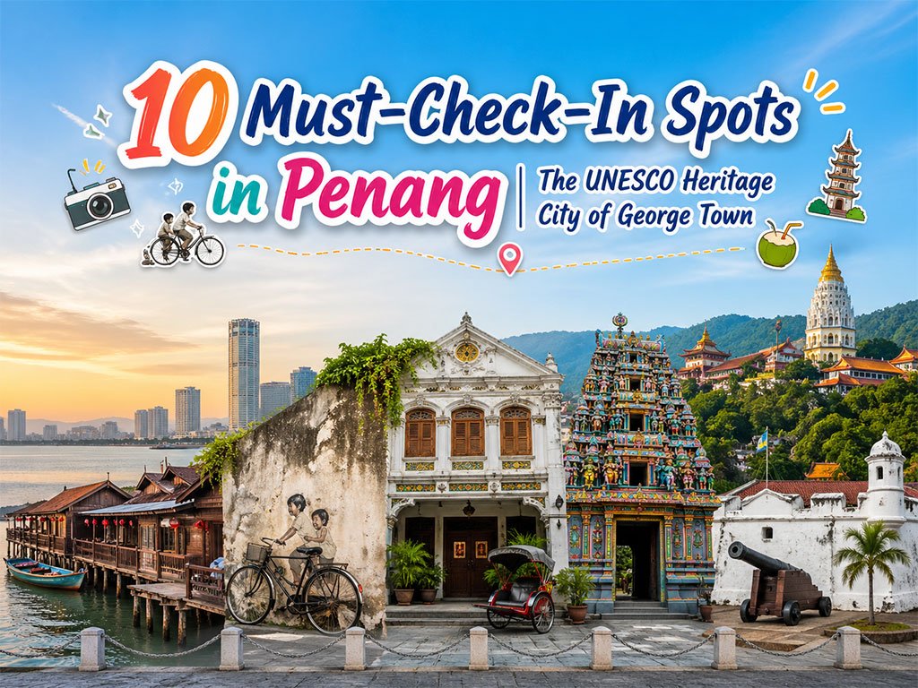 10 sites à visiter à Penang