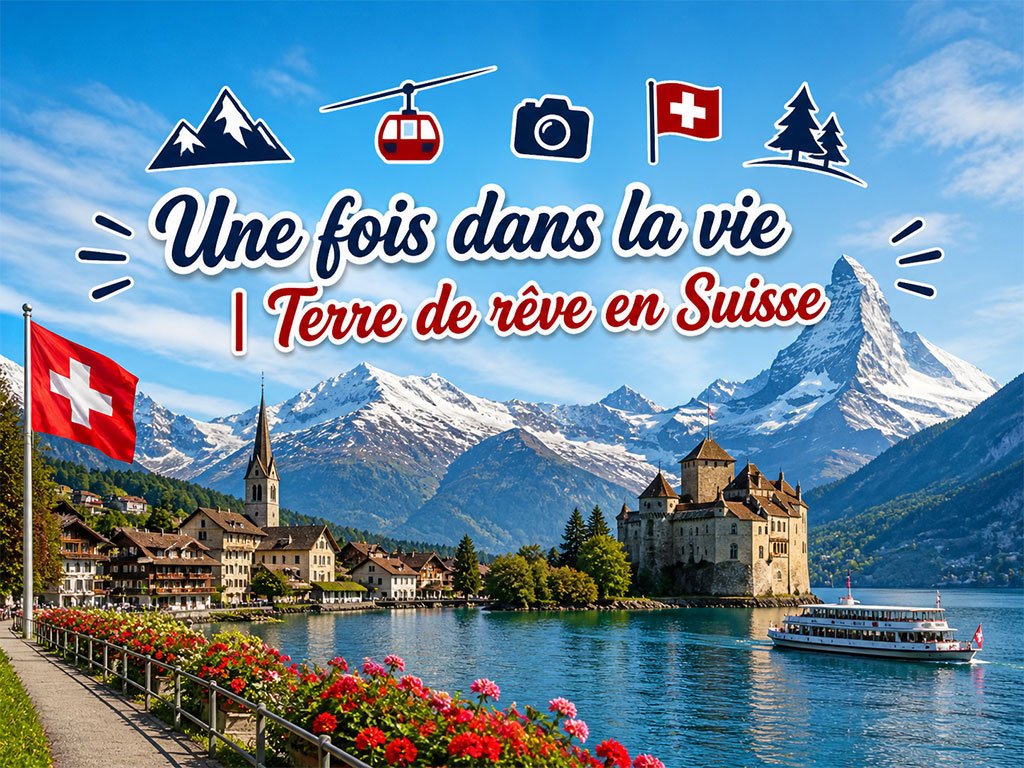 Les lieux de rêve en Suisse