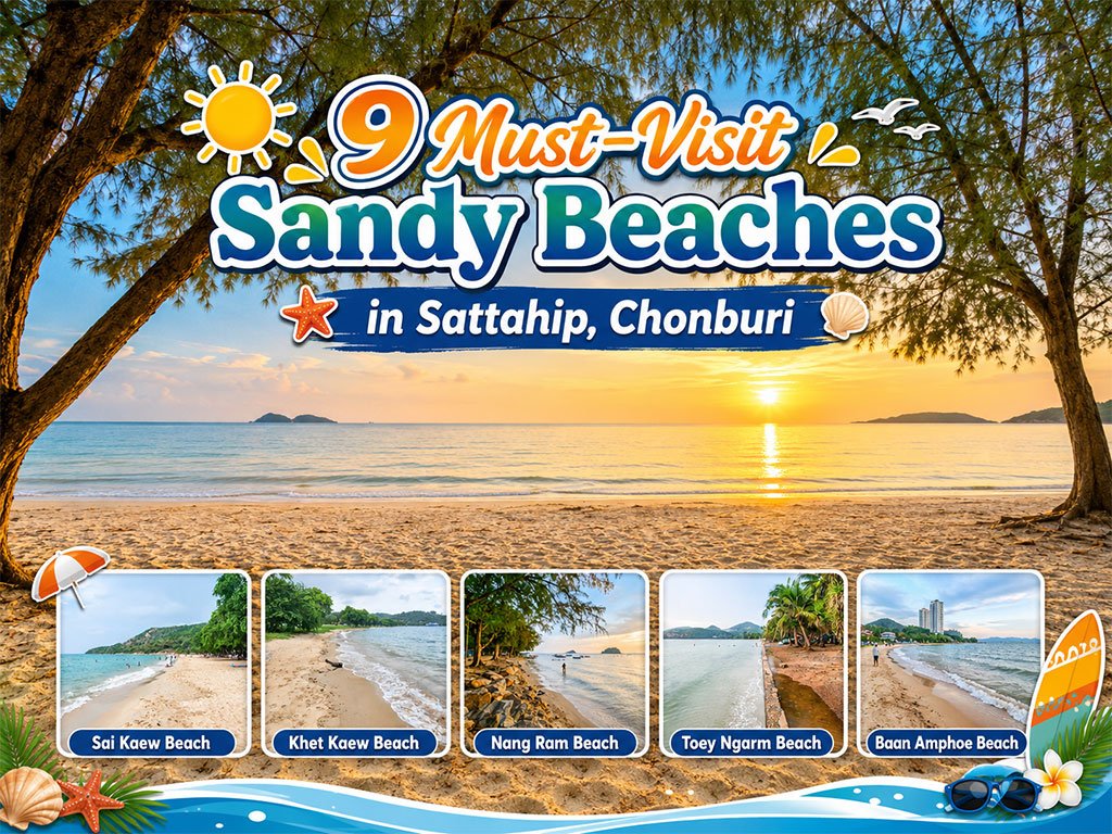 Plages attrayantes à Sattahip, Chonburi