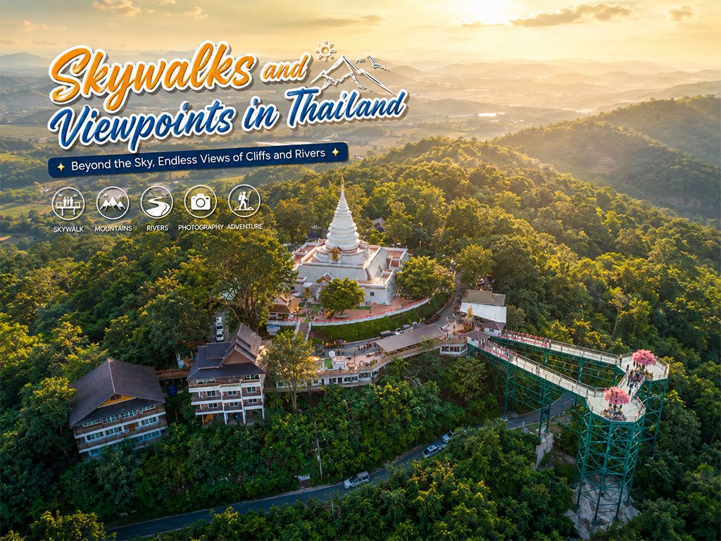 Passerelles et points de vue en Thaïlande