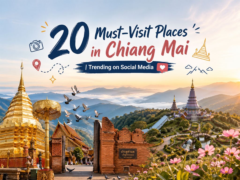 20 lieux à visiter à Chiang Mai, tendances sur les